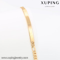 74609 xuping mode baby schmuck 18k gold einfache baby ketten armbänder